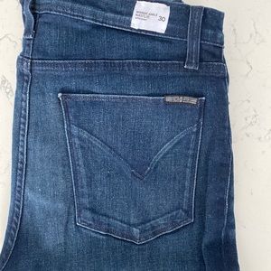 Hudson brand new skinny jeans mid rise ankle length size 30
